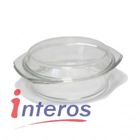 Auflaufform aus dem hitzebeständigen Glas 3,5 l  von INTEROS