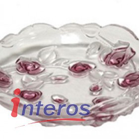 Kleine Glasschale "Rose" von INTEROS