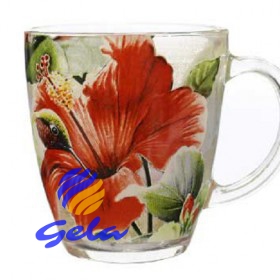 Glastasse  350 ml. "Colibri" von INTEROS