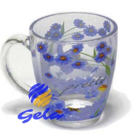 Glastasse 350 ml. 