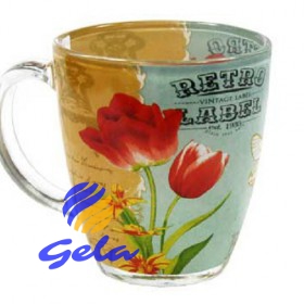 Glastasse 350 ml. 