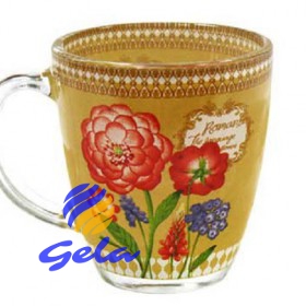 Glastasse 350 ml. "Romantik" 