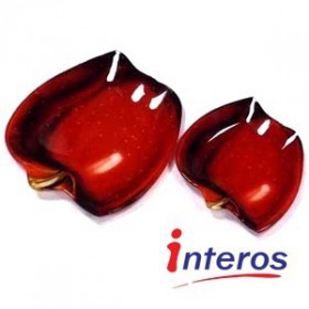 2-tlg Set " Rote Apfel" von INTEROS