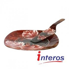 Kuchenplatte mit Spatel " Romantik " von INTEROS