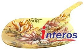 Kuchenplatte mit Spatel " Lilie " von INTEROS