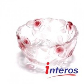 Glasvase für Süßigkeiten "Rose" von INTEROS