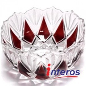 Glasvase für Süßigkeiten "Rubin" von INTEROS