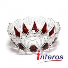 Kleine Glasvase für Süßigkeiten "Rubin" von INTEROS
