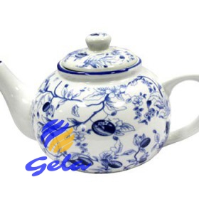 Keramik-Teekanne 800 ml. "Oliven"